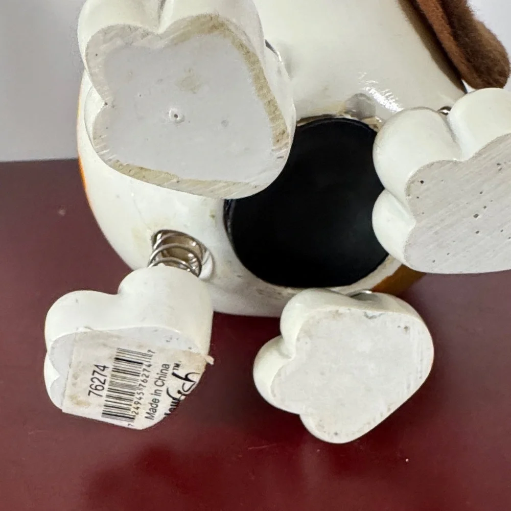 Vintage Blowfish Co. puppy dog money box from the 1970s